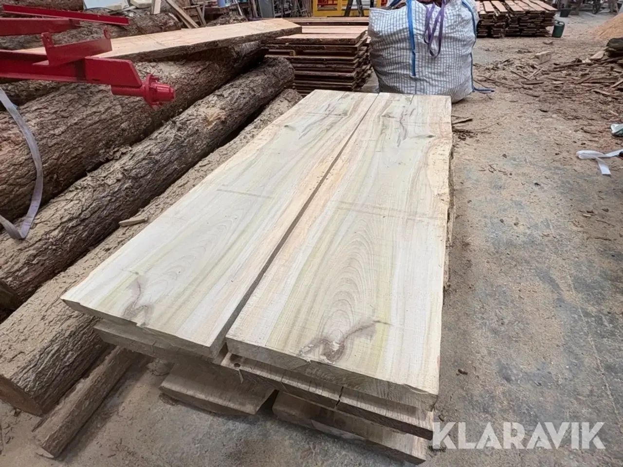 Billede 3 - Amerikansk tulipan træ planke 2 styk