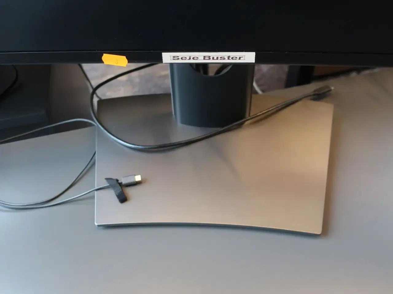 Billede 2 - Buet skærm 49" DELL U4919DW inkl. tastatur/mus og webcam