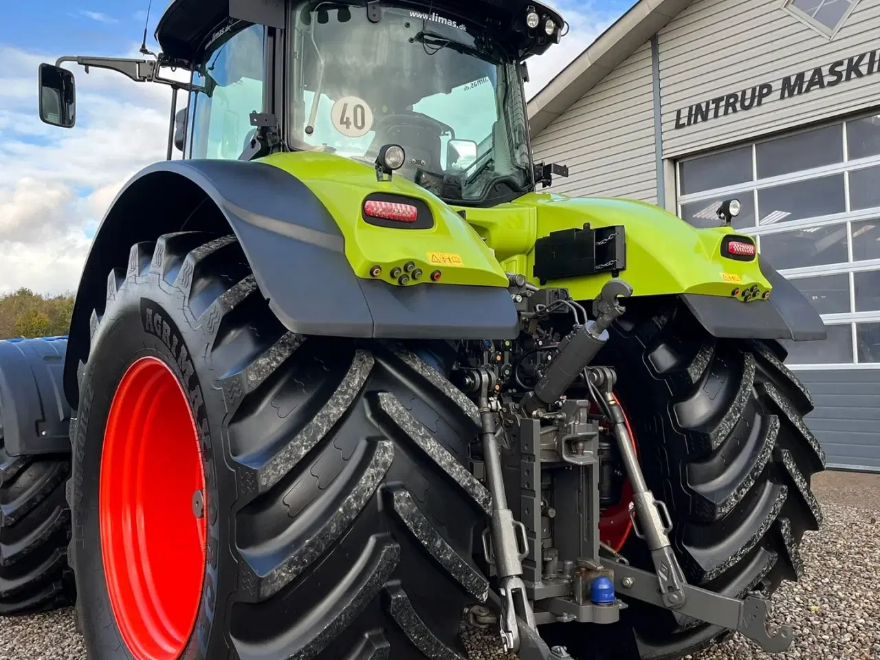 Billede 13 - CLAAS Axion 930 CMatic Med næsten nye dæk, frontlift og evt et RTK GPS anlæg