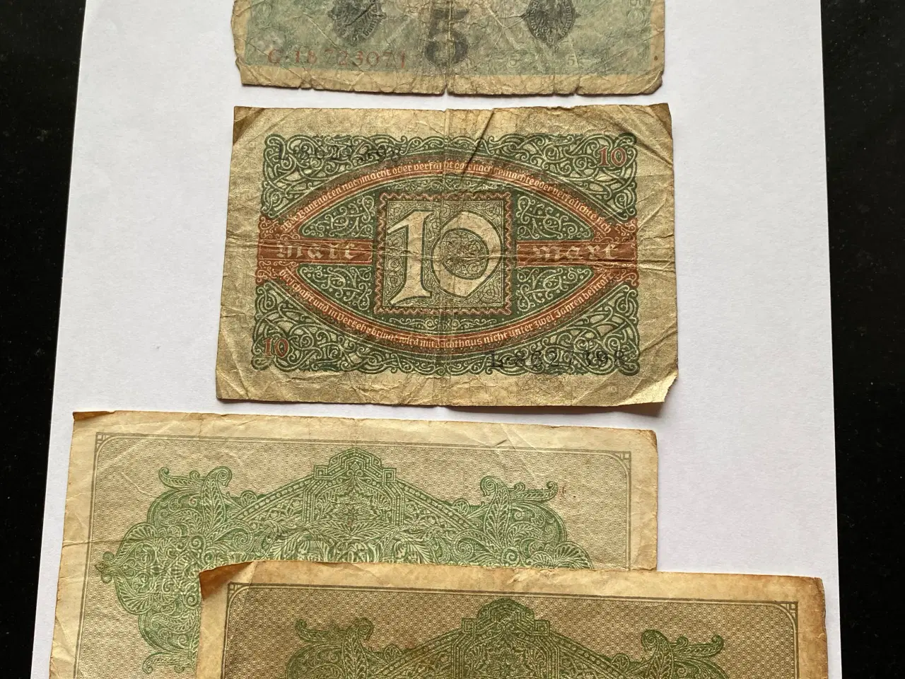 Billede 5 - Reichsbanknote - forskellige sedler