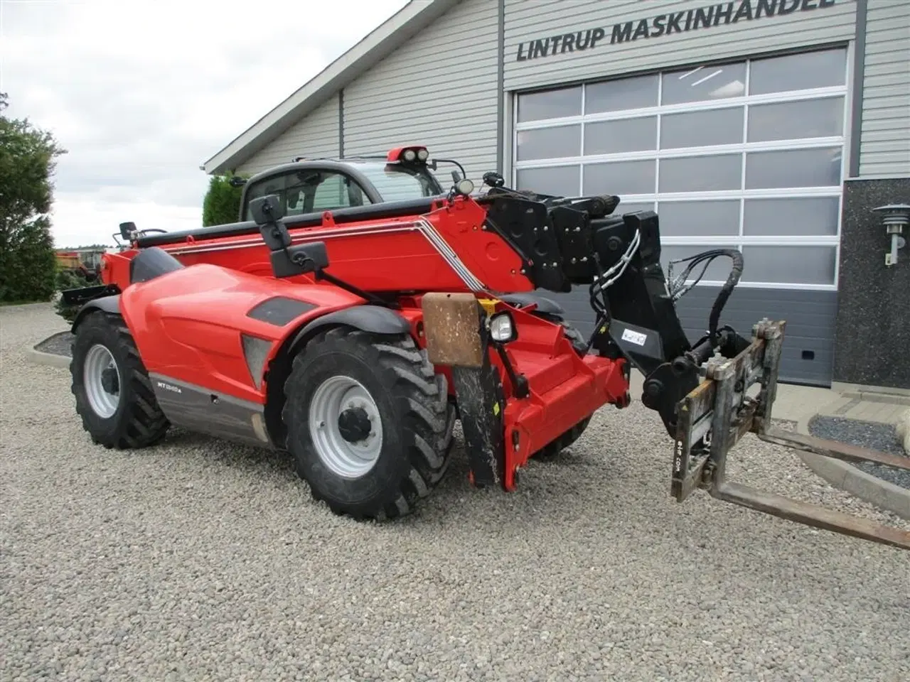 Billede 20 - Manitou MT1840A Comfort. Dansk maskine, med hydrauliske pallegafler.