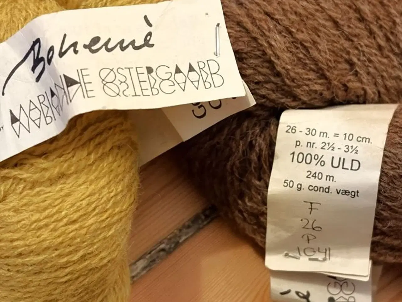 Billede 3 - Garnkit til sweater i 100% uld