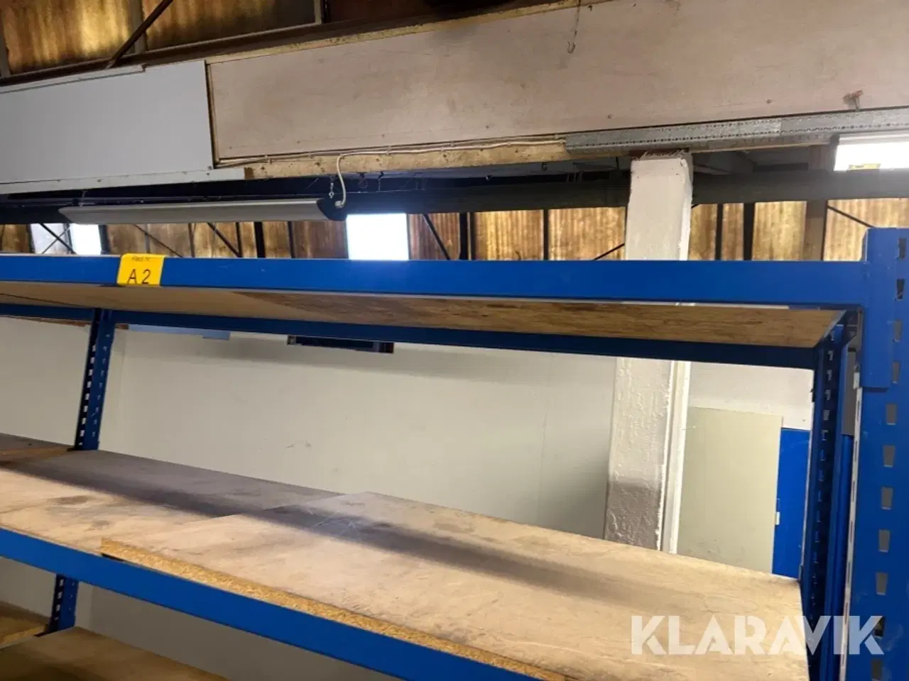 Billede 12 - Værkstedsreol 2 sektioner