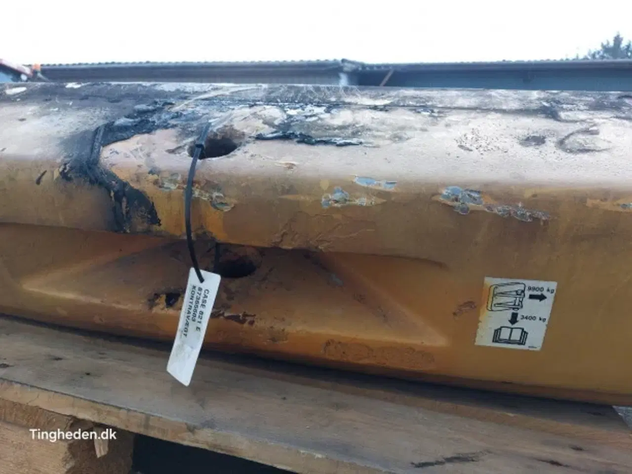 Billede 7 - Case 821E Kontravægt 87365503