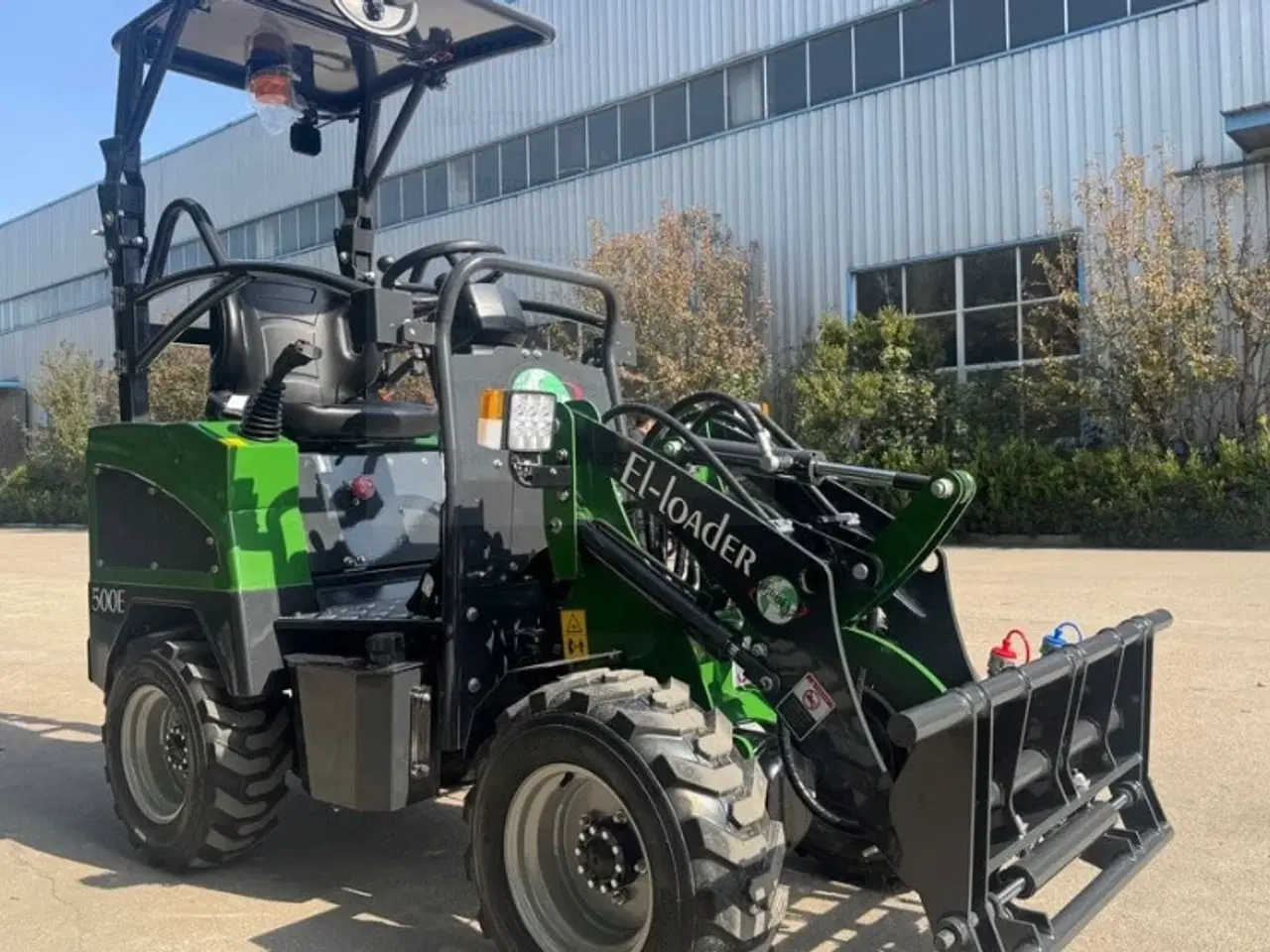 Billede 1 - GreenLine EL-Loader E500 Elektrisk minilæsser