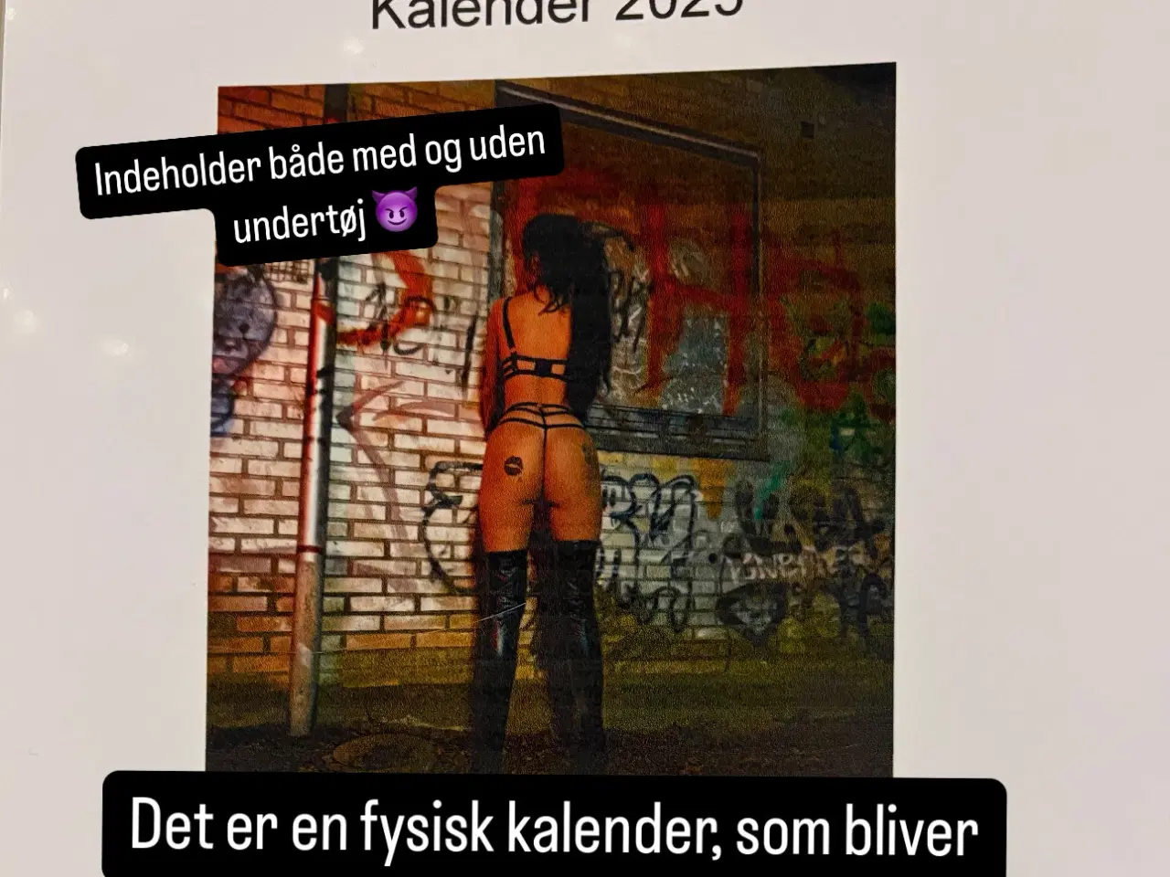 Billede 1 - Værksteds kalender 