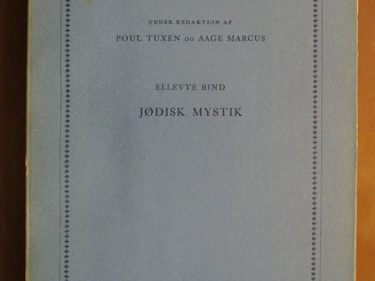 Billede 1 - jødisk mystik, ved r. edelmann, emne: religion