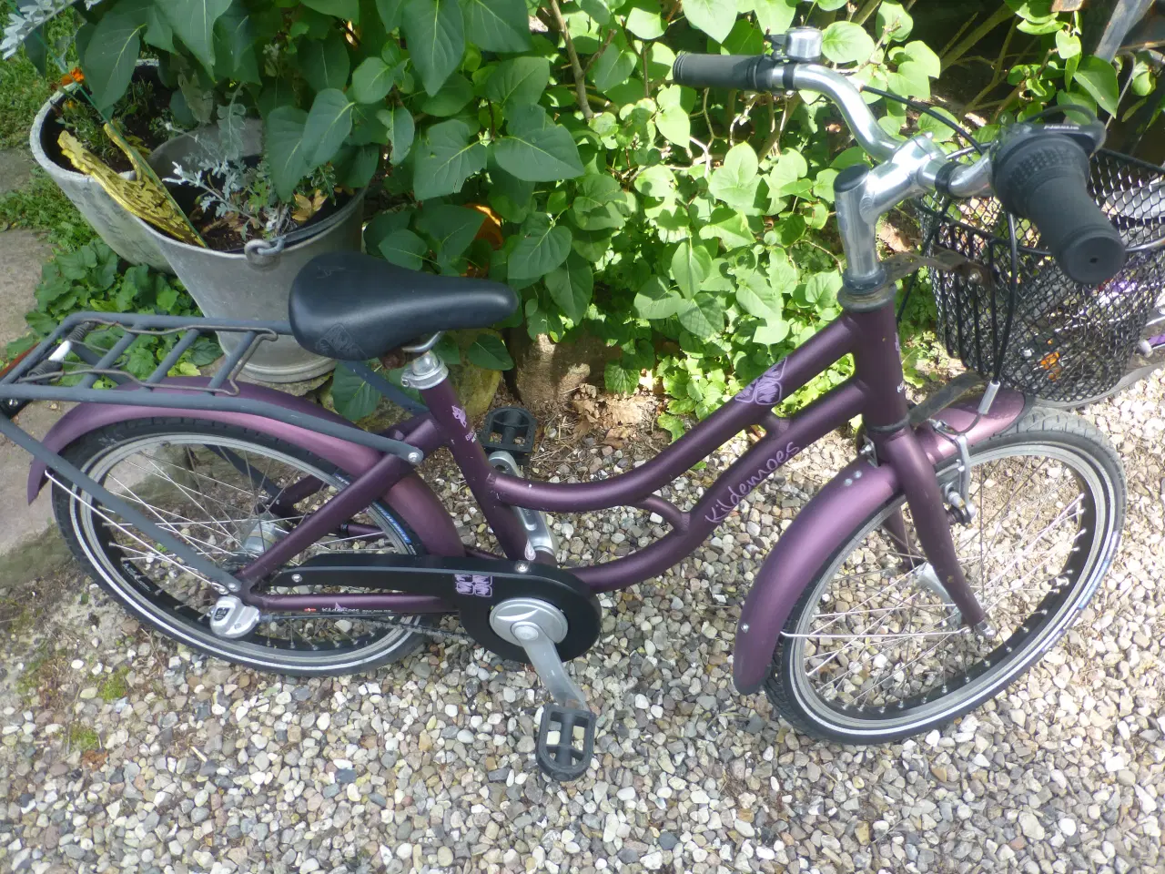 Billede 1 - Kildemoes 20" 3 Gear Pigecykel Lilla
