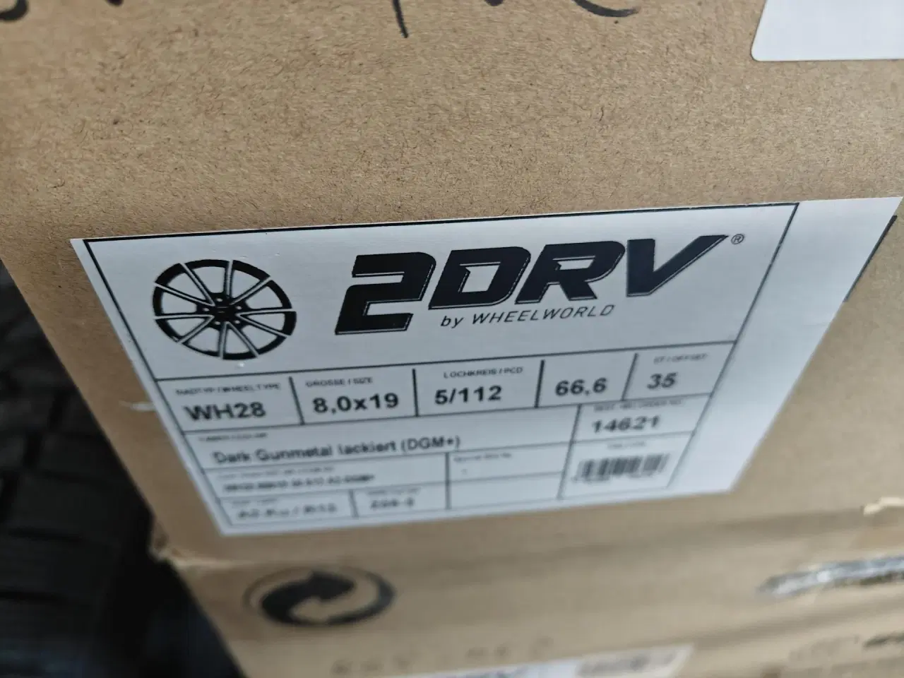 Billede 1 - Alufælge  er godkendt til vinterbrug