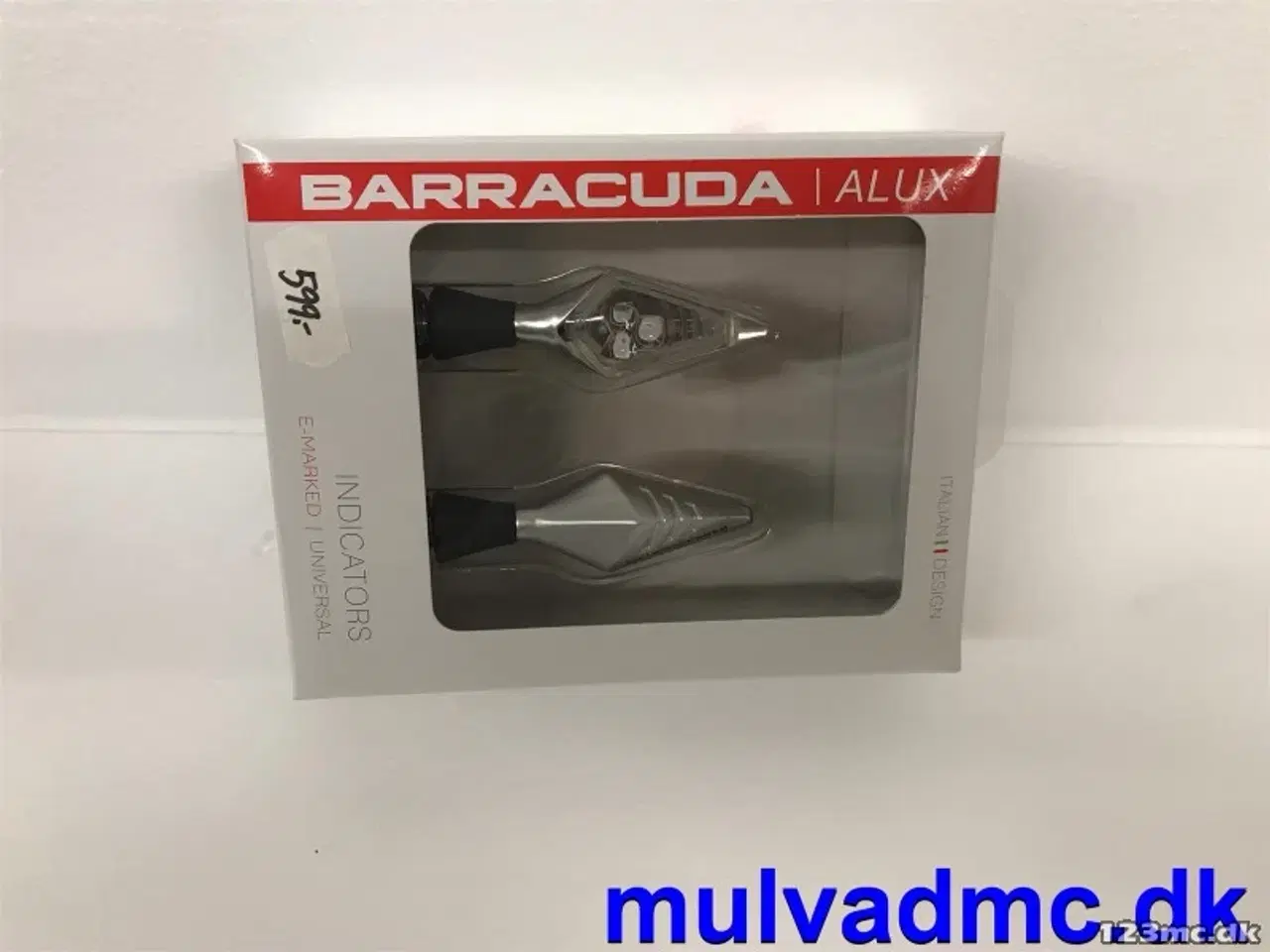 Billede 1 - Barracuda blink  alu farvede