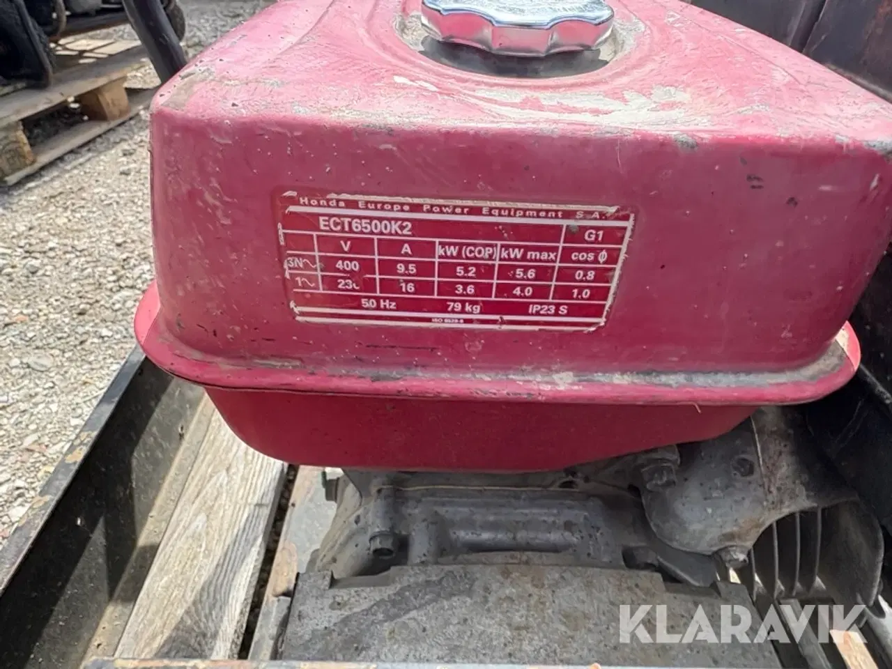 Billede 9 - Generator Honda ECT6500K2