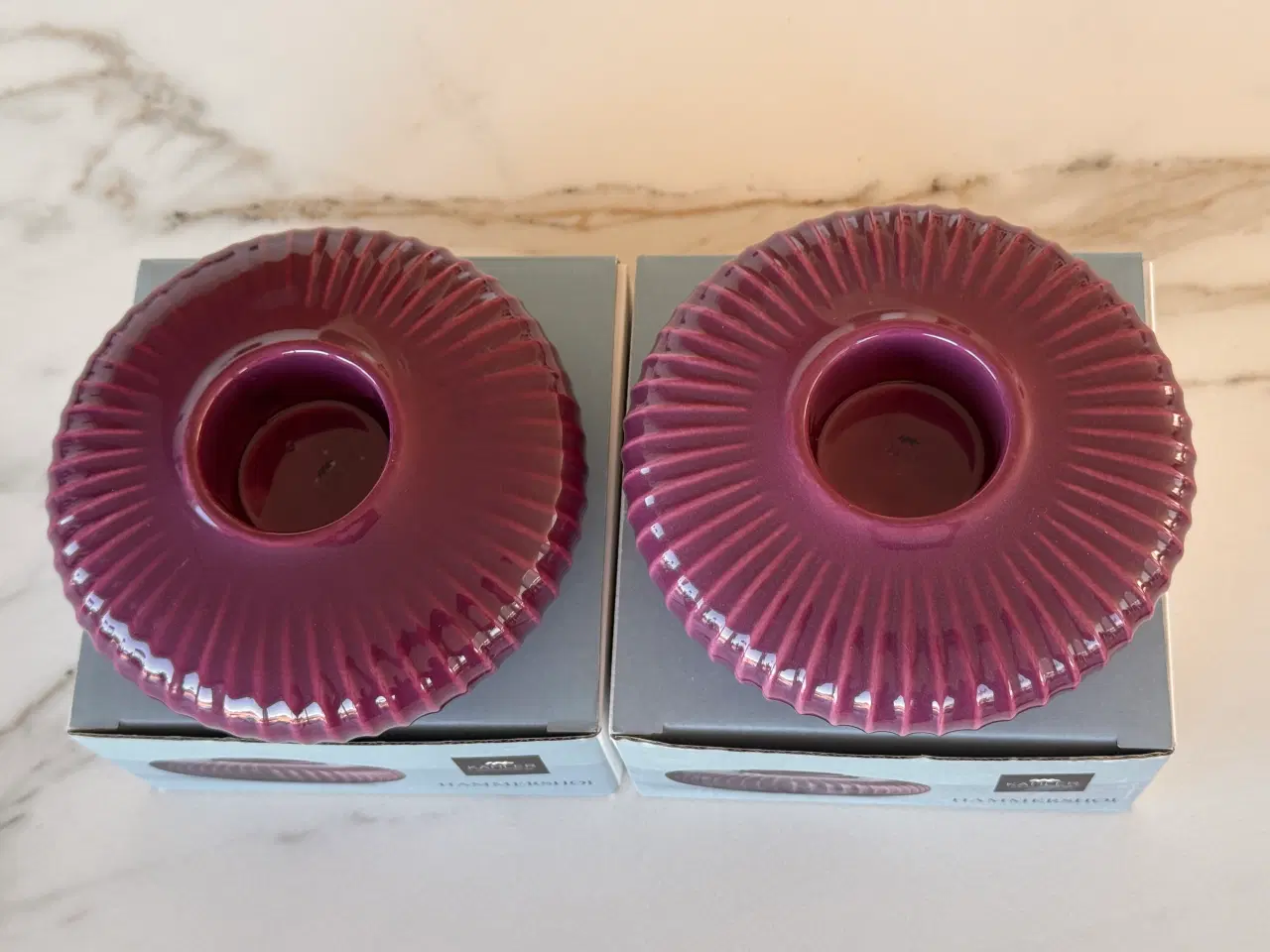 Billede 2 - Kähler H5 Fyrfadsstage, 2 stk