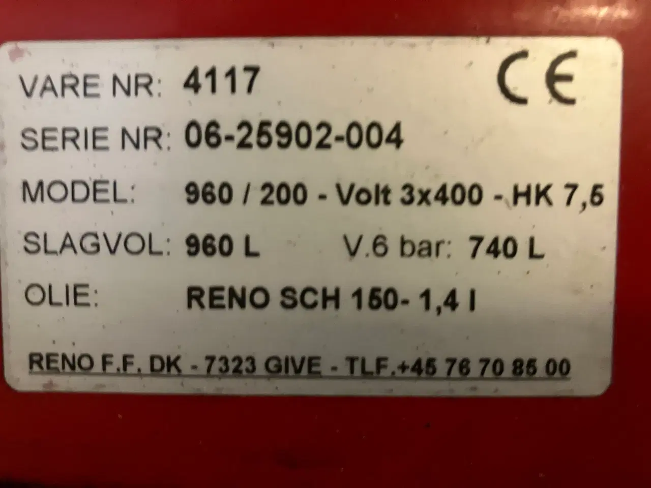 Billede 3 - Reno kompressor 