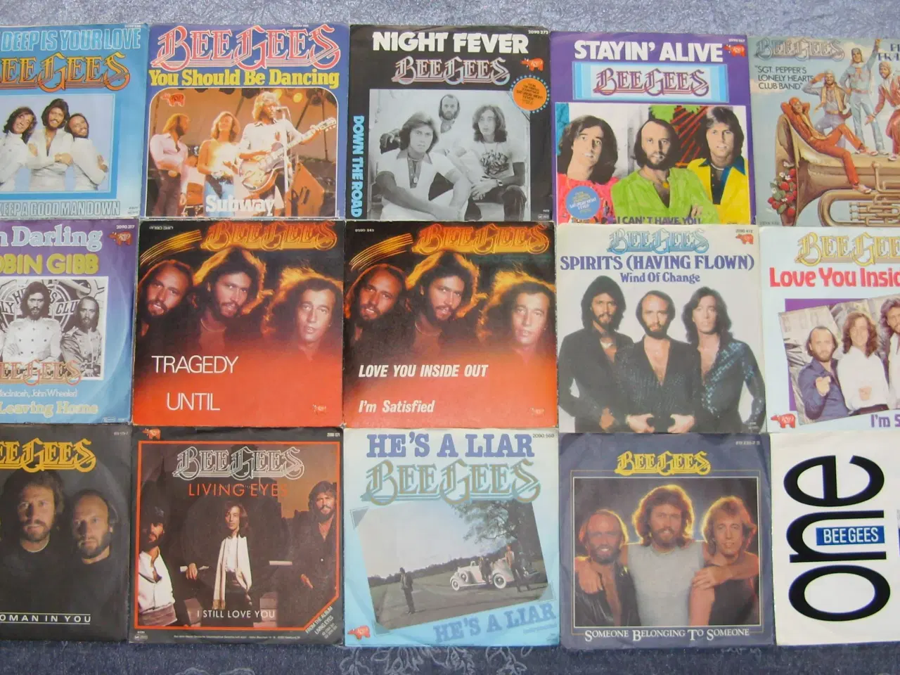 Billede 1 - Bee Gees singler 1975-1989