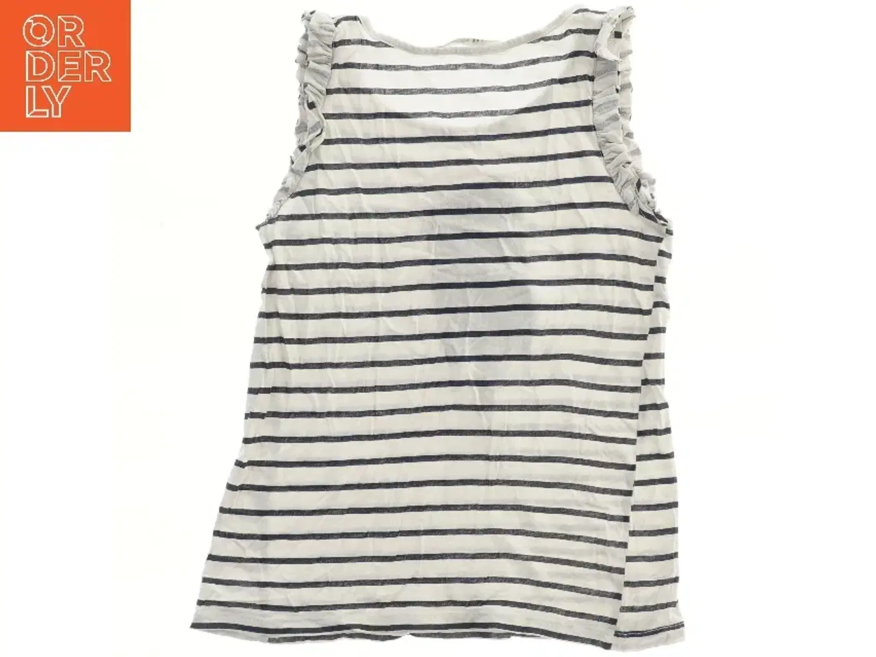 Billede 1 - Stribet tanktop med isprint fra H&M (str. 134)