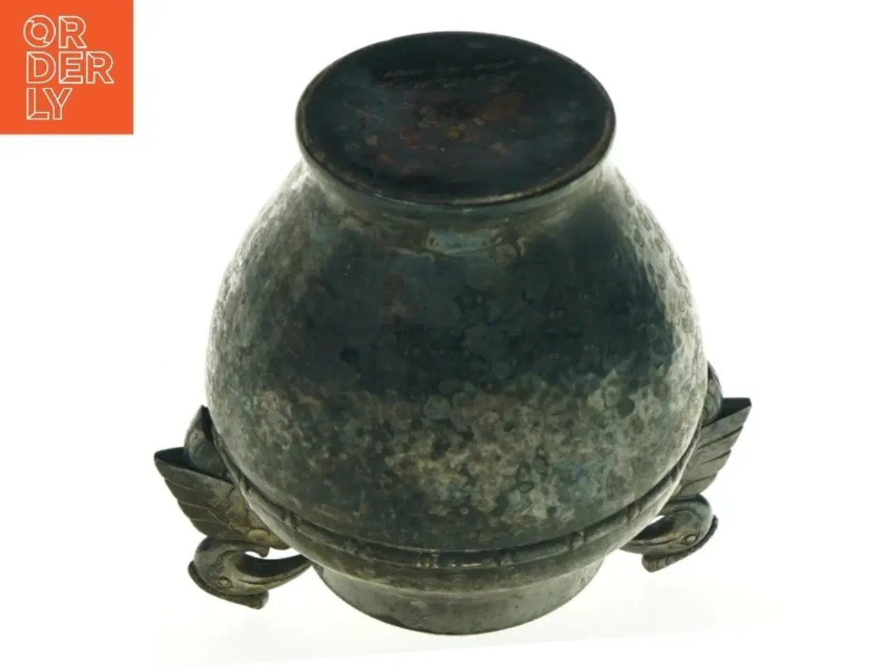 Billede 2 - GERO sølvplet krukke fra 1927 fuglefigurer