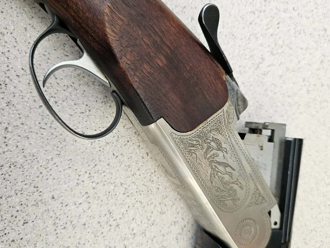 Billede 3 - Scirocco (Lumar) O/U haglgevær 12/70 — god stand,