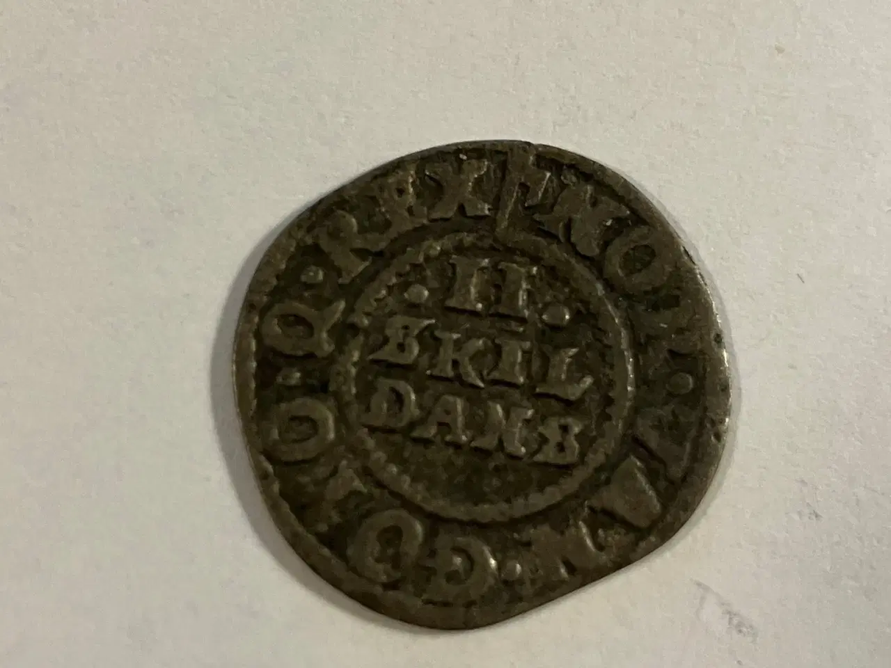 Billede 1 - 2 Skilling 1650 Danmark