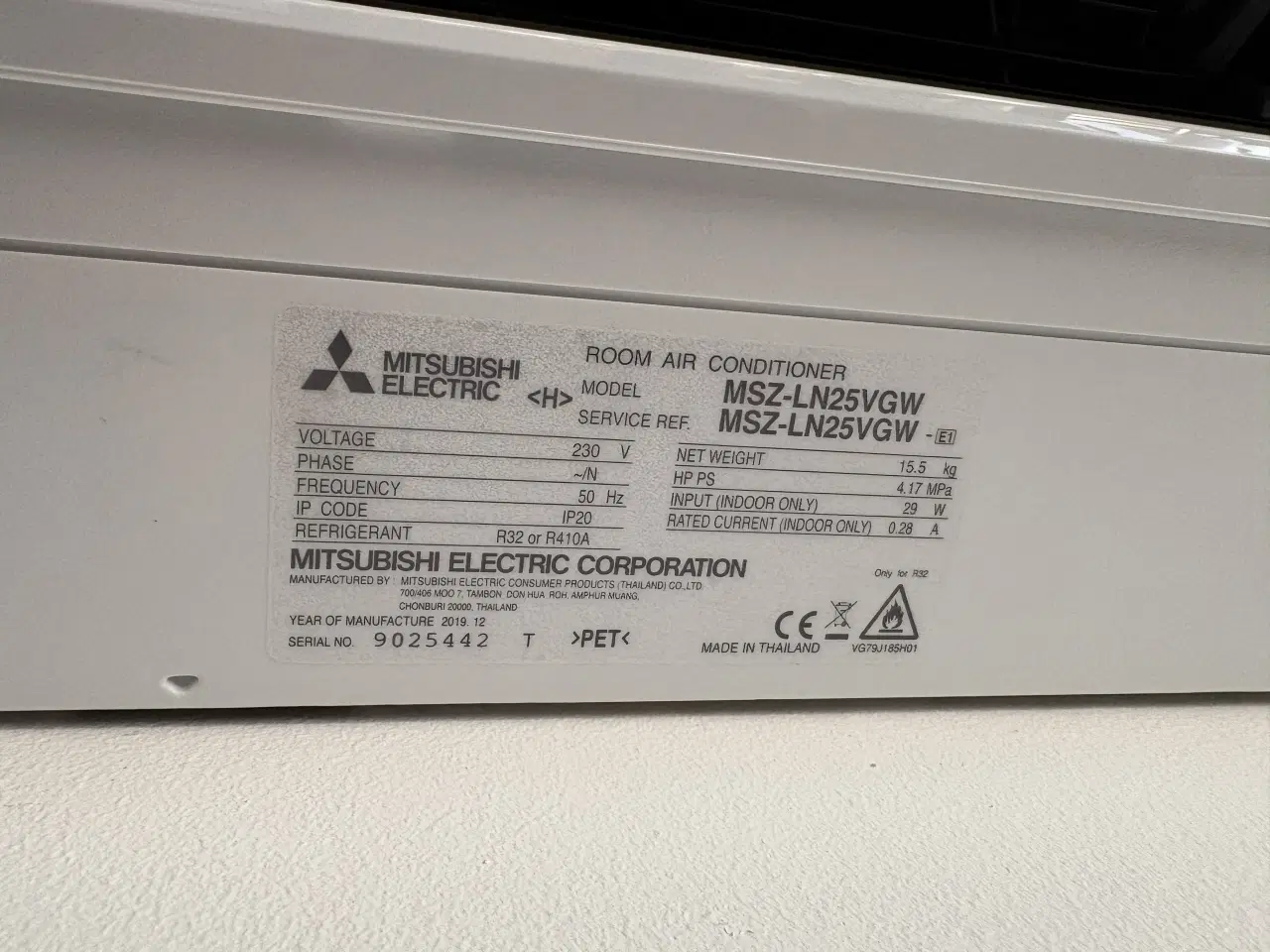 Billede 3 - Mitsubishi Electric Varmepumpe