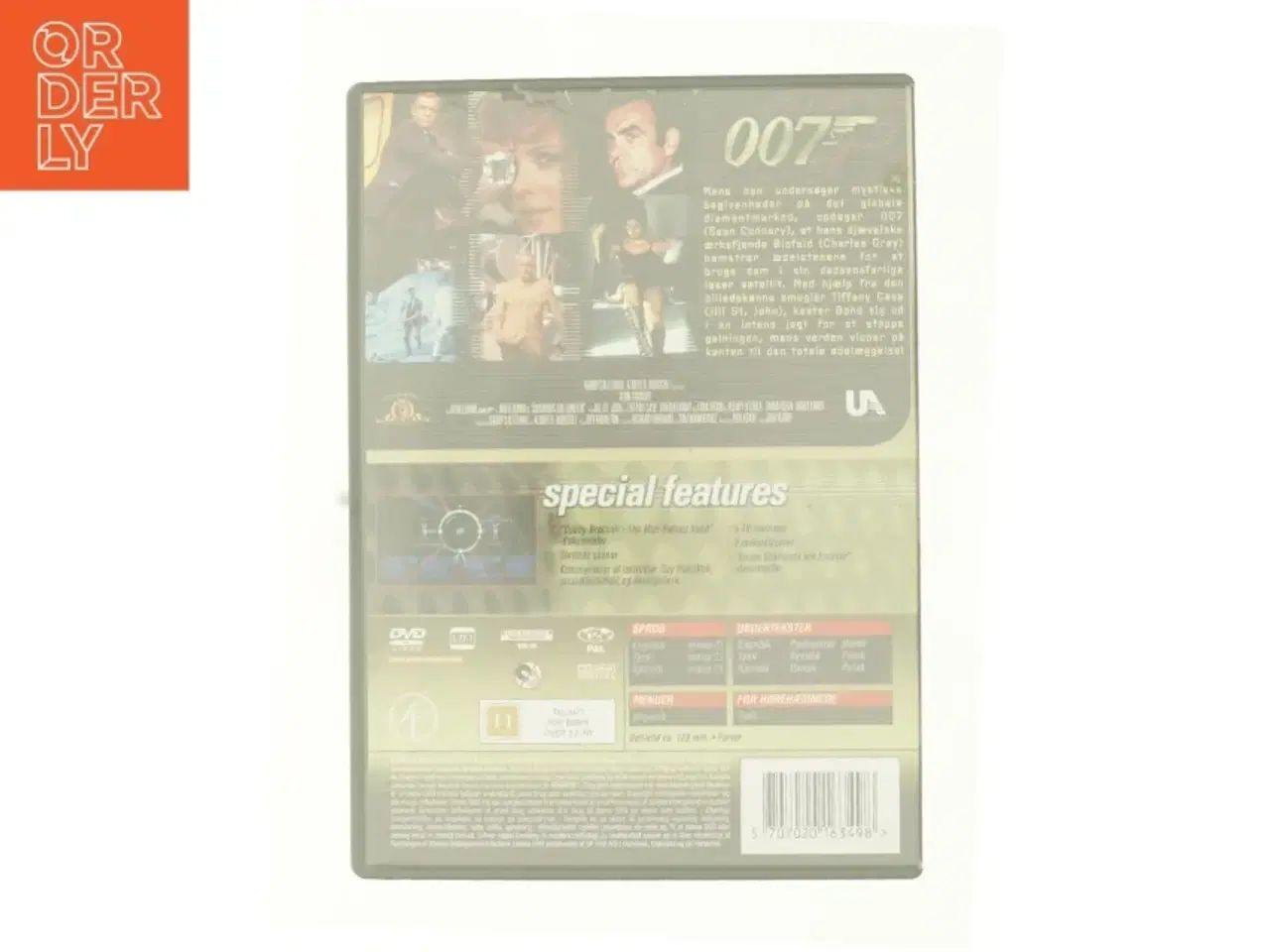 Billede 3 - Agent 007 - Diamonds Are Forever fra DVD