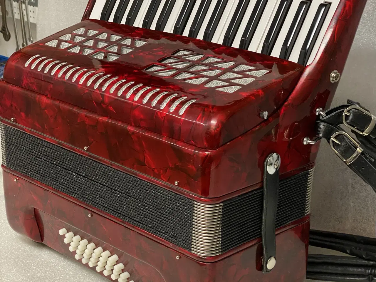 Billede 8 - Tangentharmonika – næsten ny Tilbudspris 🤑💵🤑