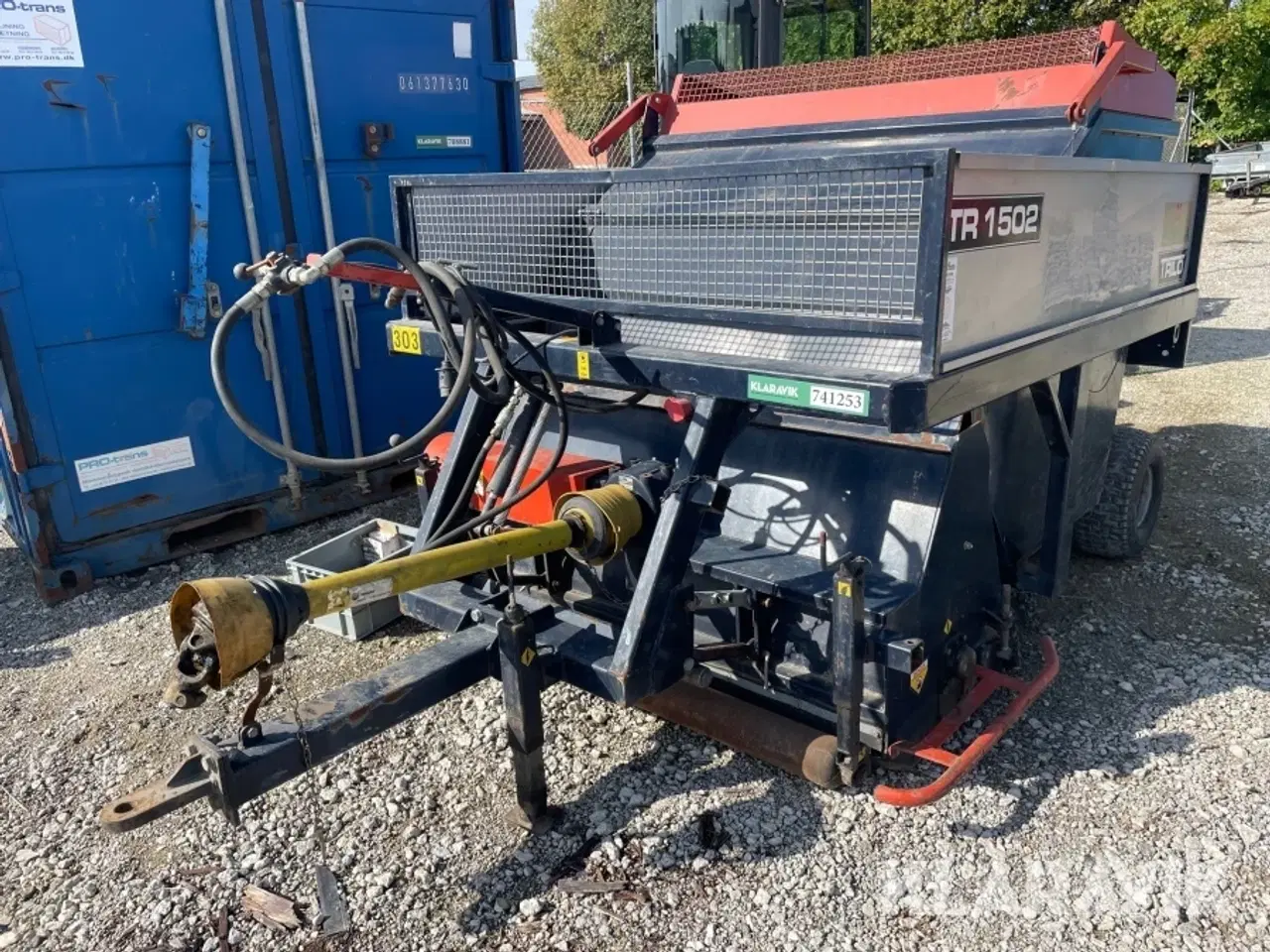 Billede 9 - Vertikalskærer Trilo TR1502 med opsamler