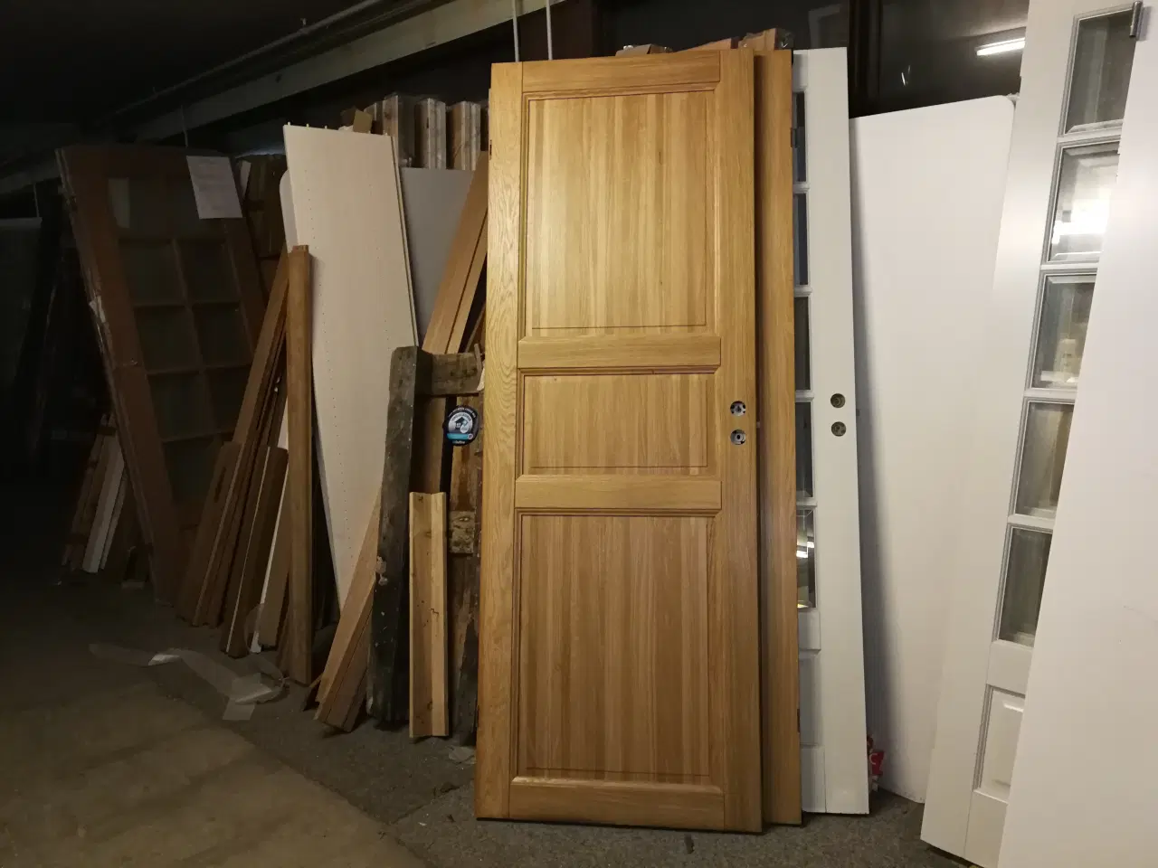 Billede 1 - NY EGETRÆS FYLDNINGSDØR MODEL FINLAND KR 1500