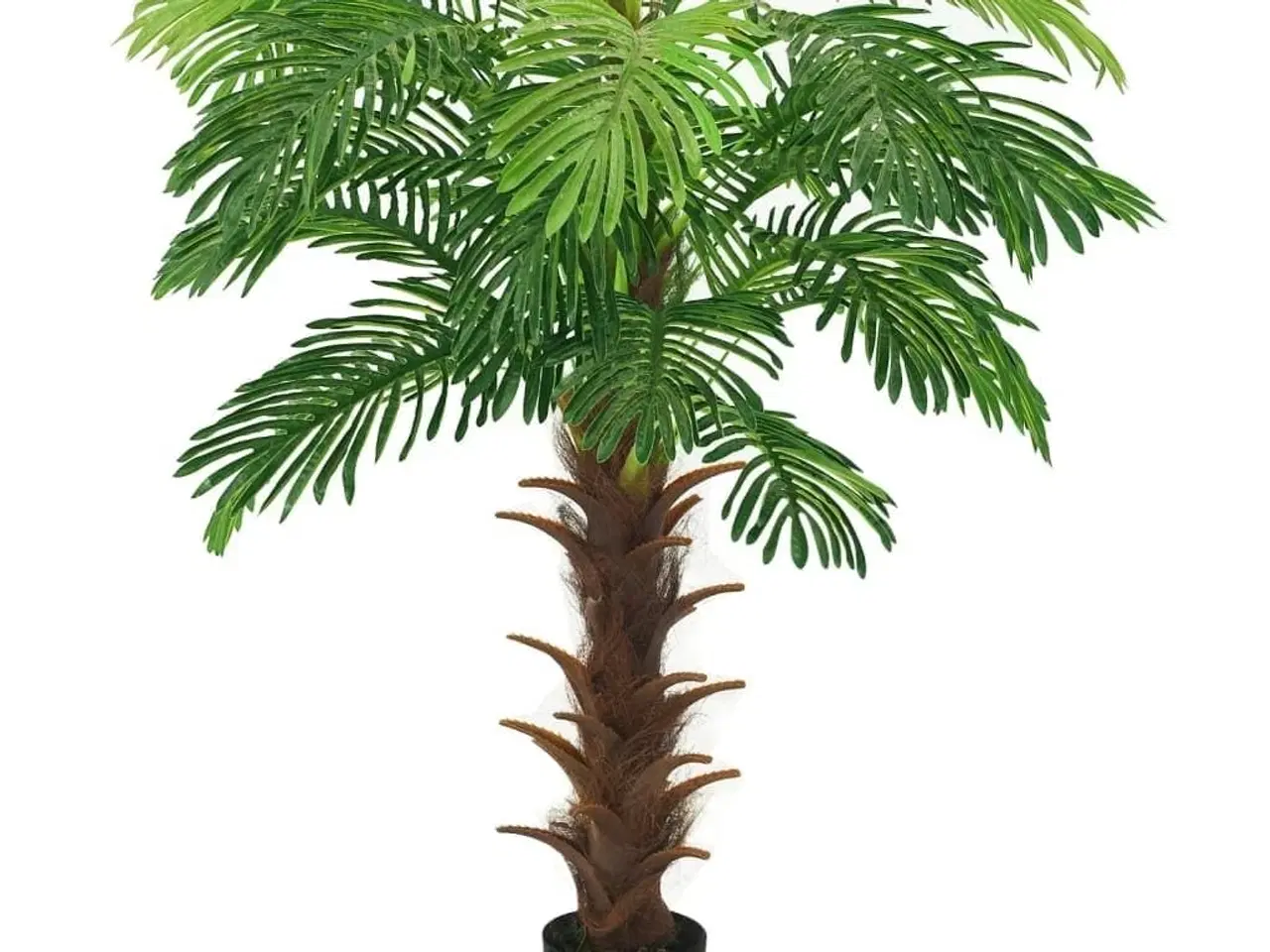 Billede 2 - Kunstig cycaspalme med potte 140 cm grøn