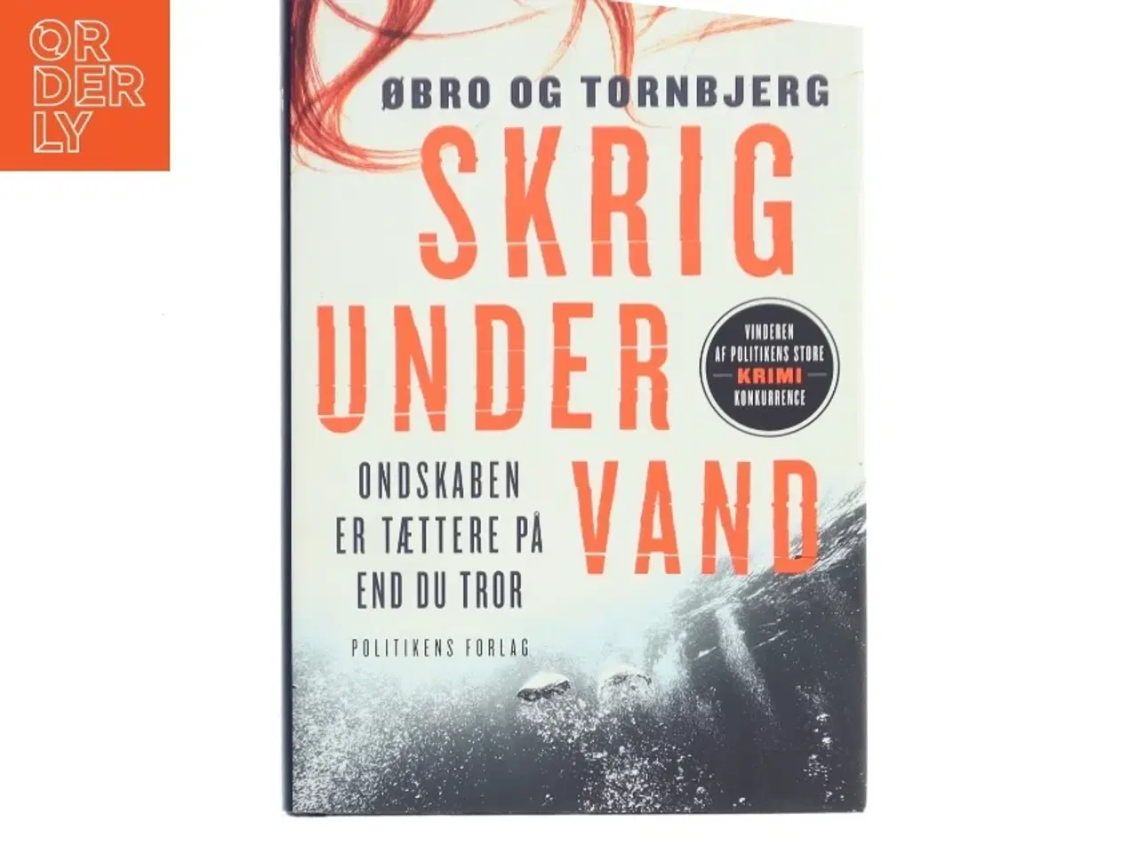 Billede 1 - Skrig under vand af Jeanette Øbro Gerlow (Bog)