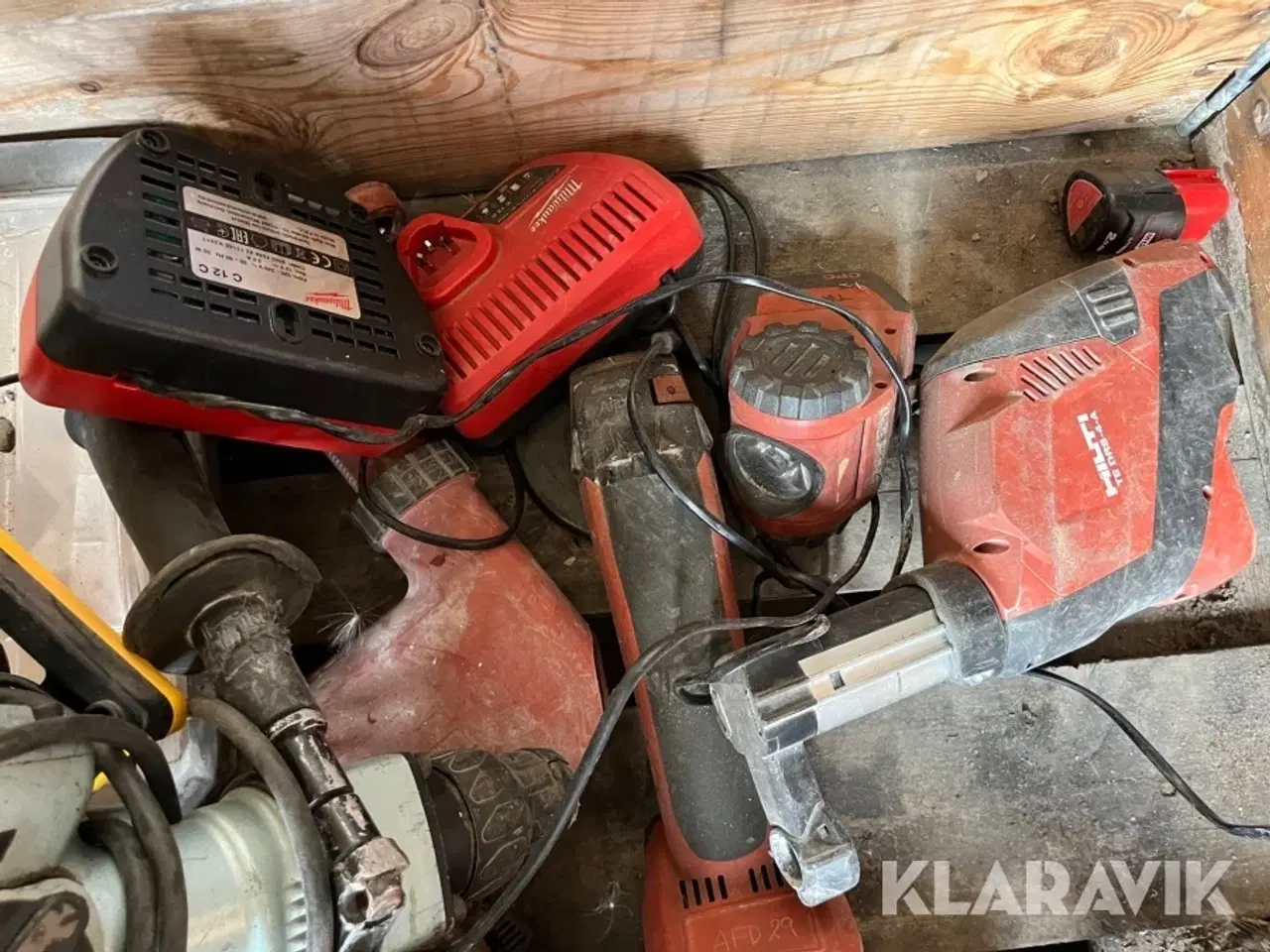 Billede 10 - Håndværktøj Hilti/Milwaukee/Rems - 1 palle