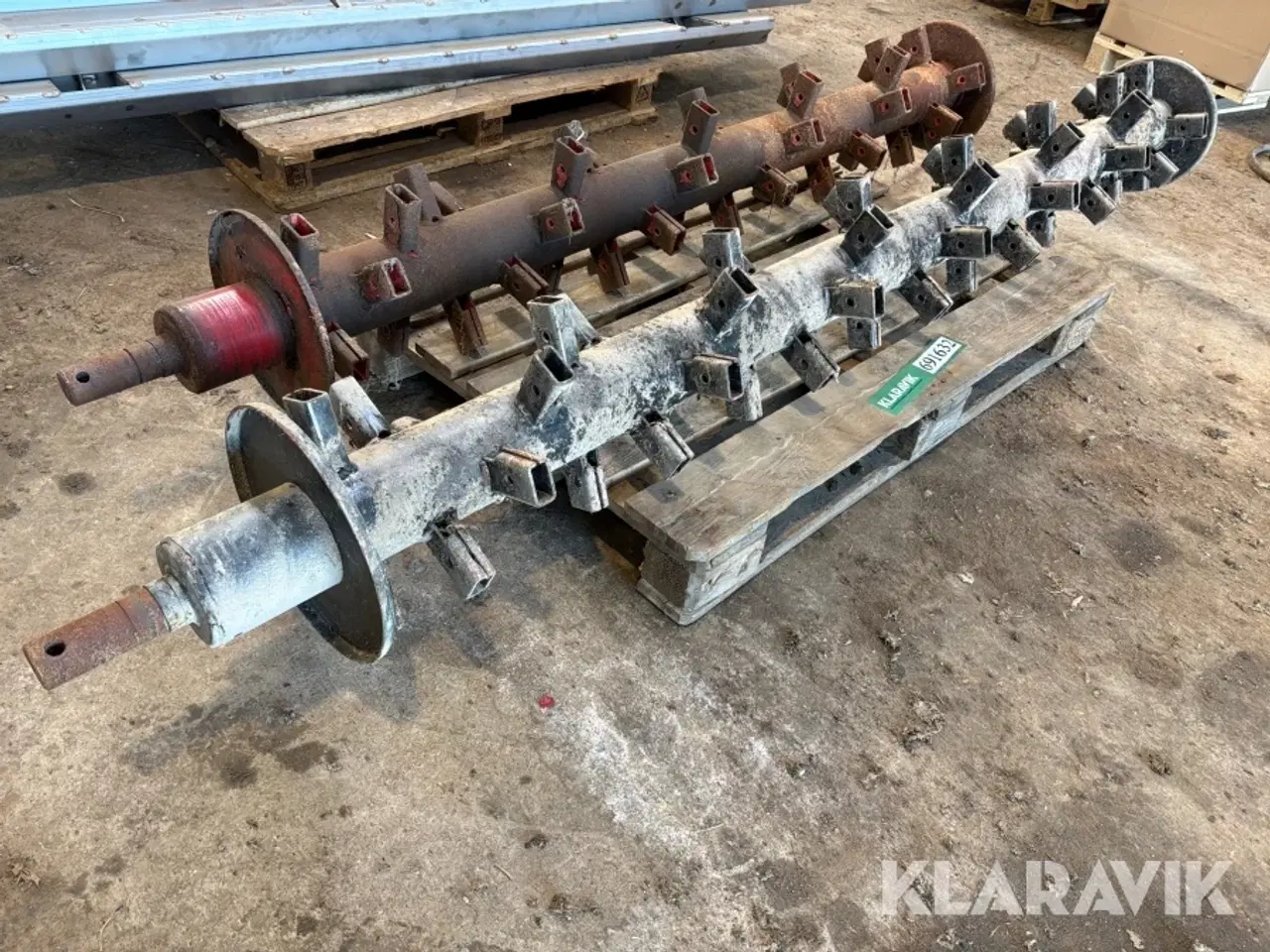 Billede 1 - Crimperaksler Kongskilde GTX 13005 til skårlægger