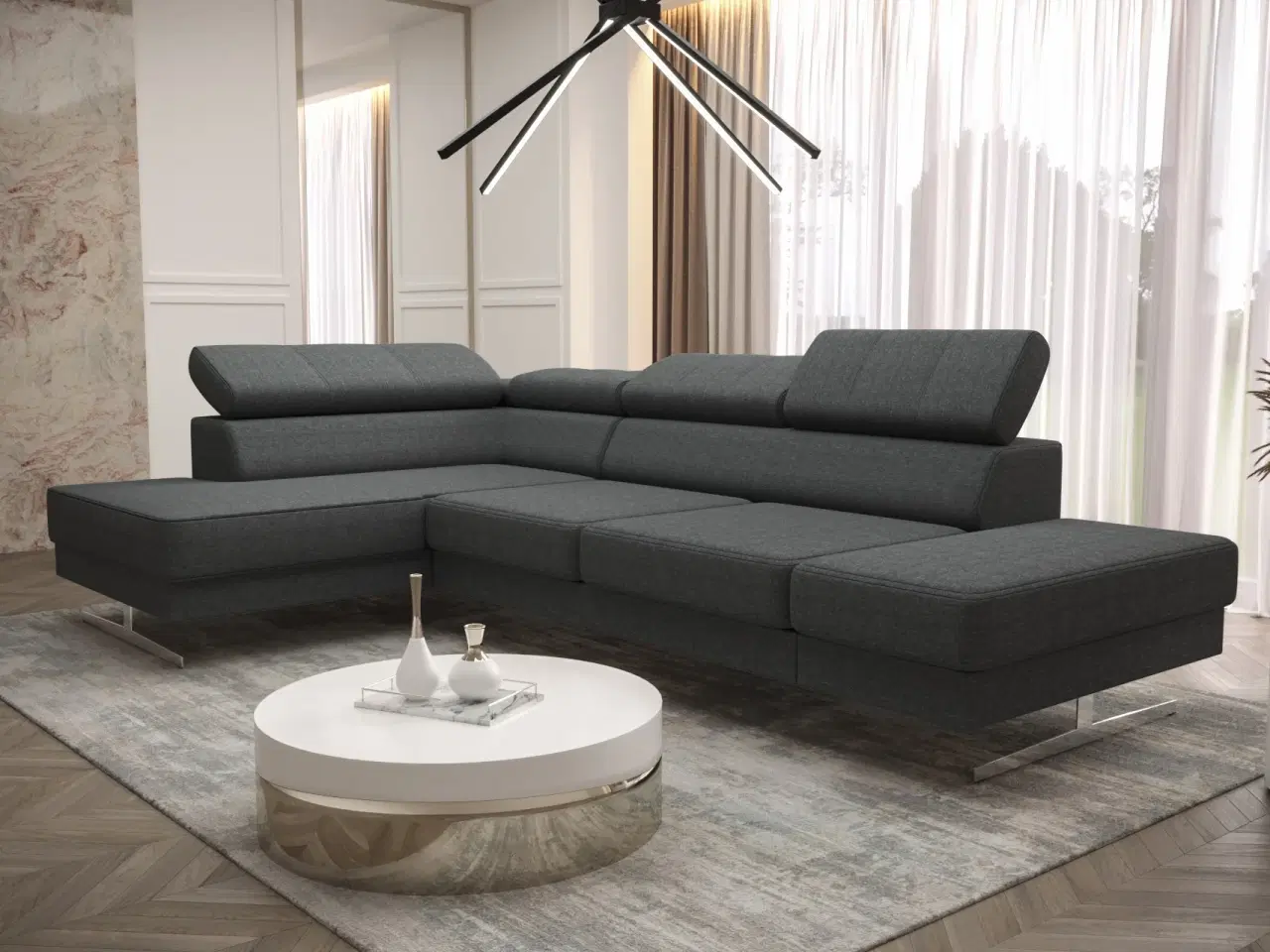 Billede 16 - EMPIRE MINI HJØRNESOFA 300x180