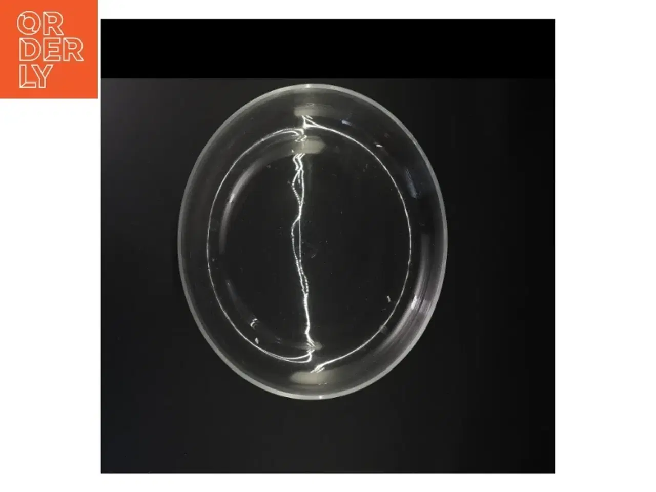 Billede 3 - Stor glasskål mundblæst fra Philippi (str. Diameter 30 cm)