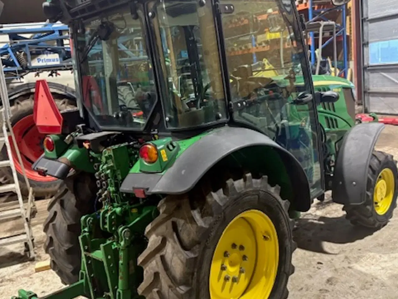 Billede 5 - John Deere 5105GF FRONTLIFT. HJUL MED GRÆSDÆK MEDFØLGER