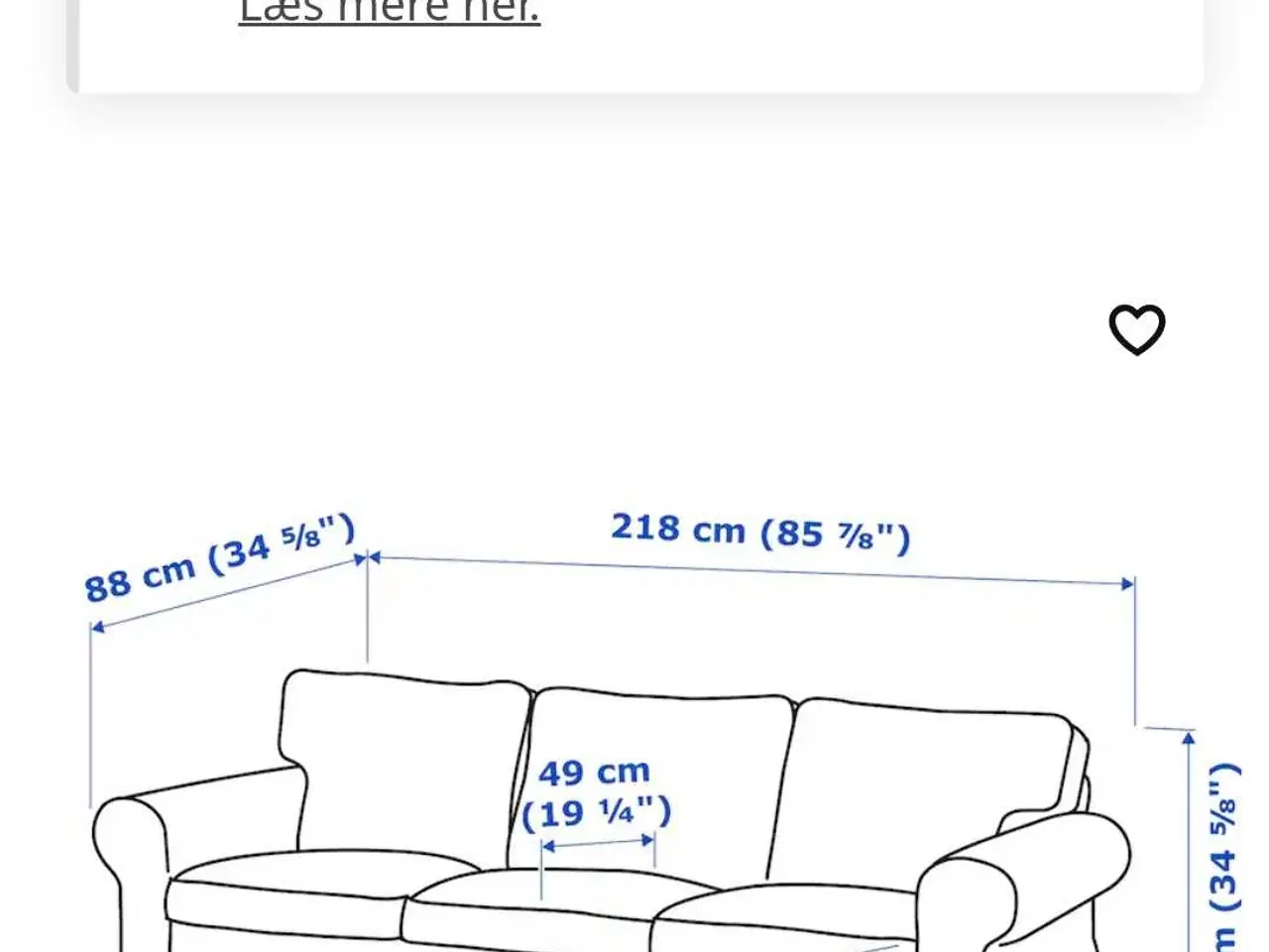 Billede 2 - Sofa 3 pers