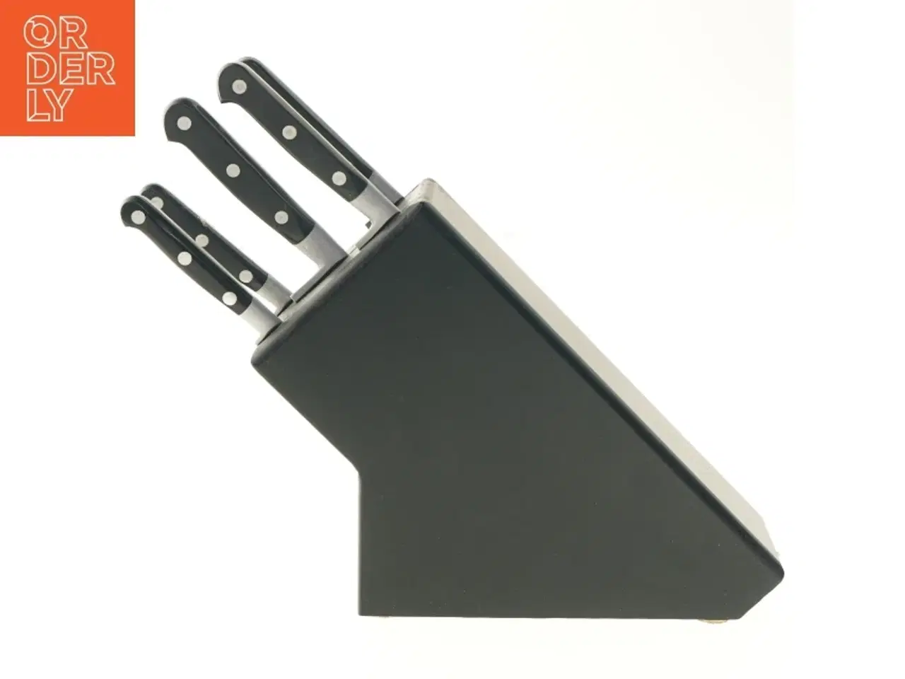 Billede 5 - Kniv blok MED knive