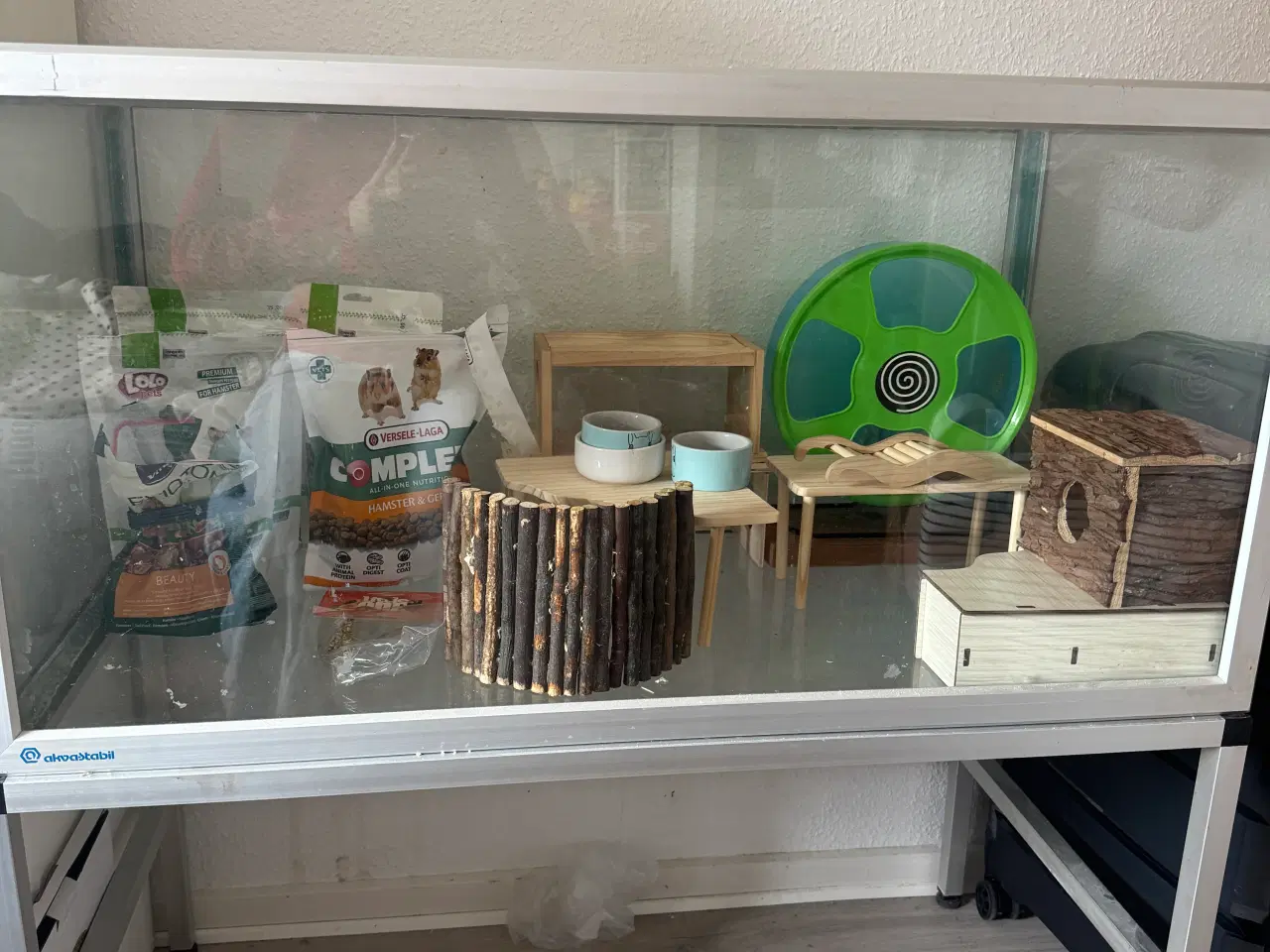 Billede 1 - Stort glasbur til gnaver