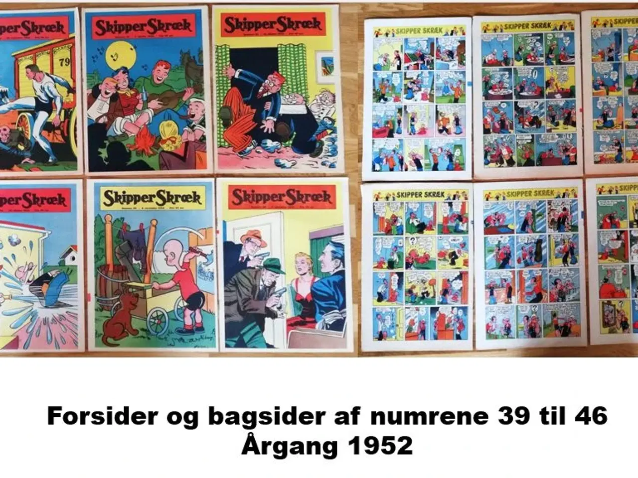 Billede 8 - SKIPPER SKRÆK. Komplet årgang 1952 