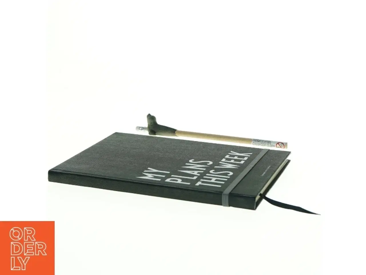 Billede 4 - Design Planlægningsbog og Blyant fra Design Letters (str. 21 x, 14,5 cm og 19 x 3 cm)
