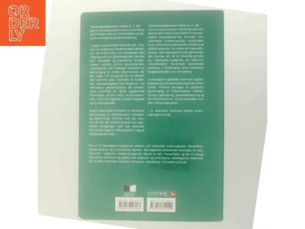 Billede 3 - Virksomhedsøkonomi HH : niveau A. 2. del af Knud Erik Bang (Bog)