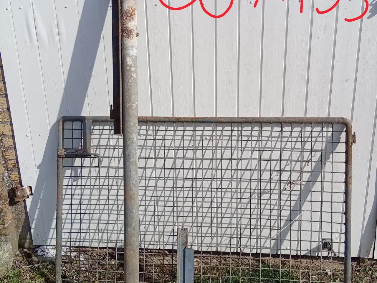 Billede 1 - Havelåge, metal