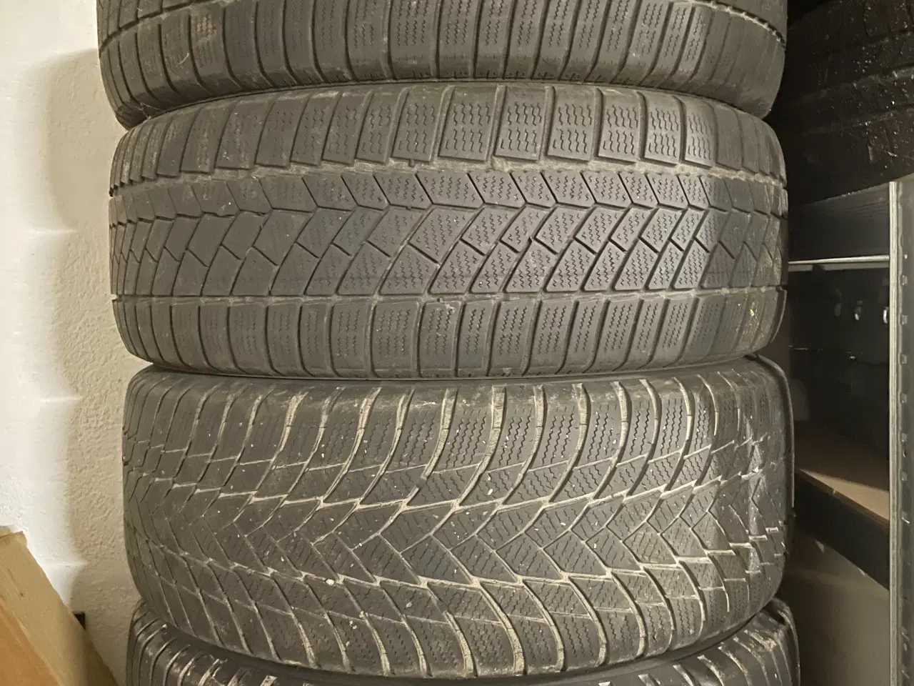 Billede 3 - 4 stk Alufælge med vinter dæk