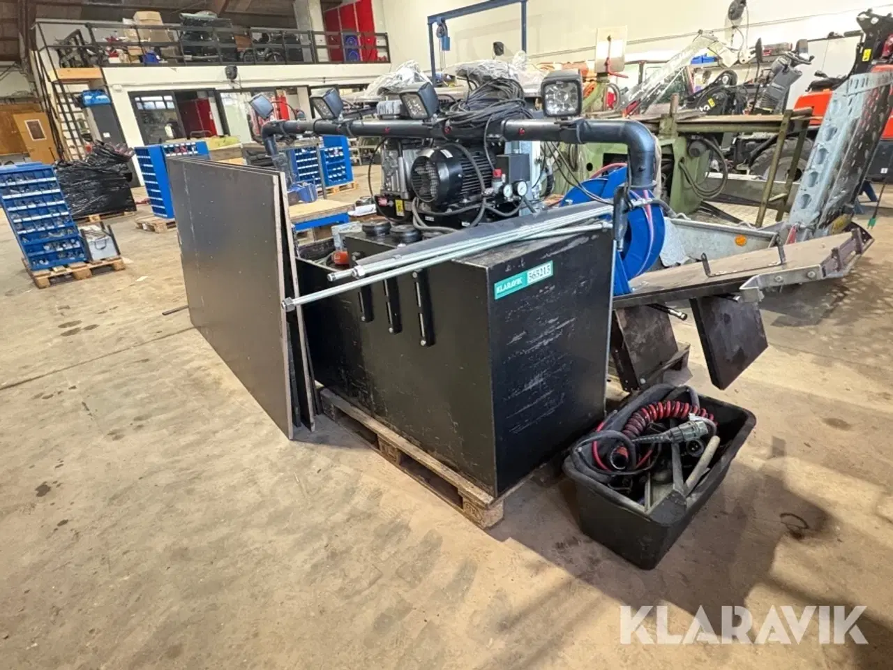 Billede 2 - Hydraulikværksted til Cargo trailer AARIAC/Hydrodcand