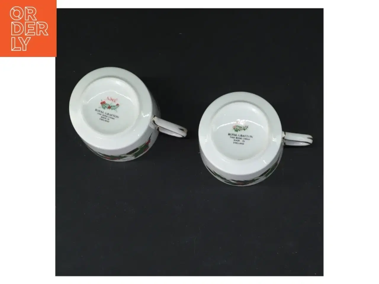 Billede 2 - Royal Crafton krus med dekorativt julemotiv fra Royal Grafton (str. Ø 6 cm)