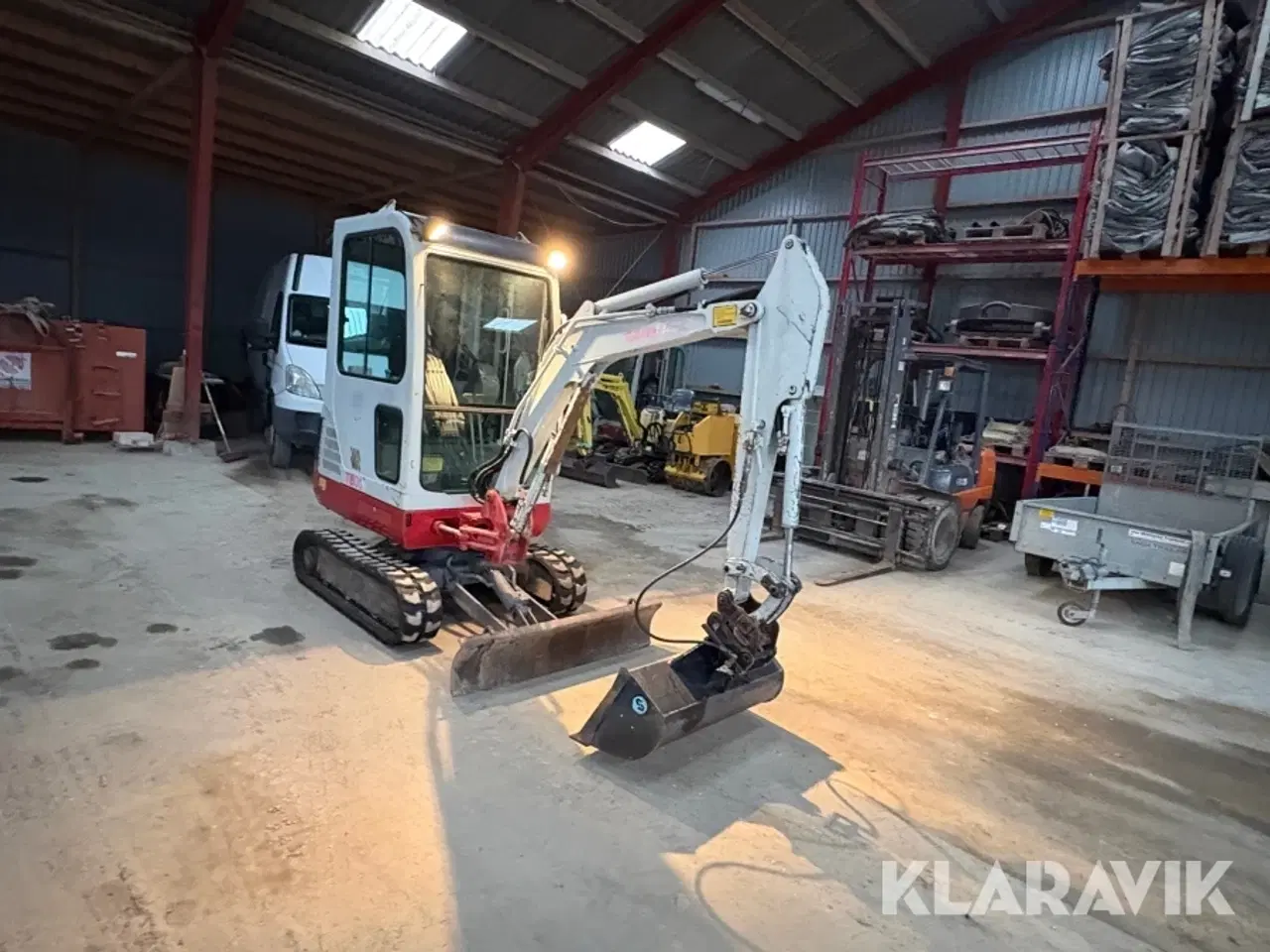 Billede 3 - Minigraver Takeuchi Tb016