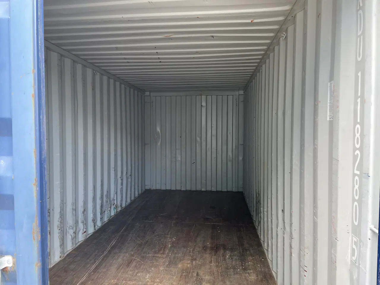 Billede 2 - 20 fods Container- ID: CXDU 118280-5