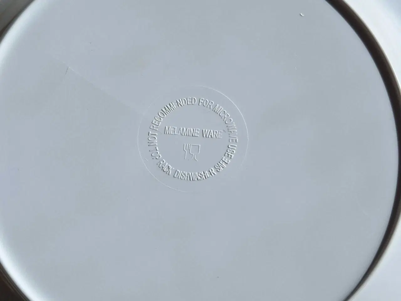 Billede 3 - Melamin tallerken 