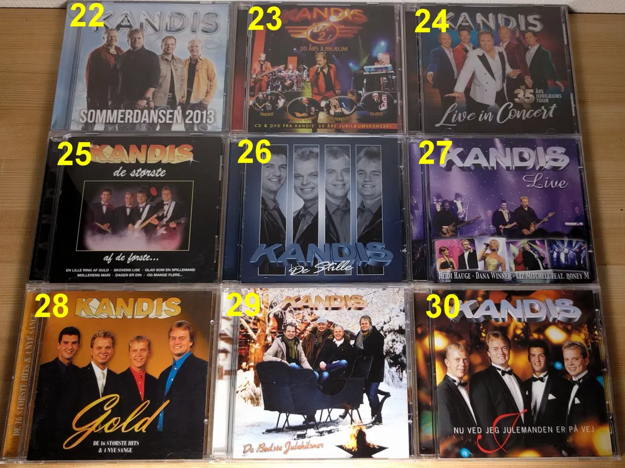 Billede 3 - Kandis CD'er / DVD: 35 Titler