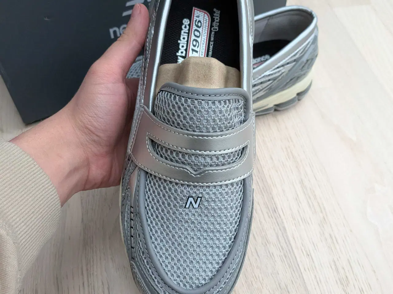 Billede 3 - New balance 1906L loafers metallic silver 