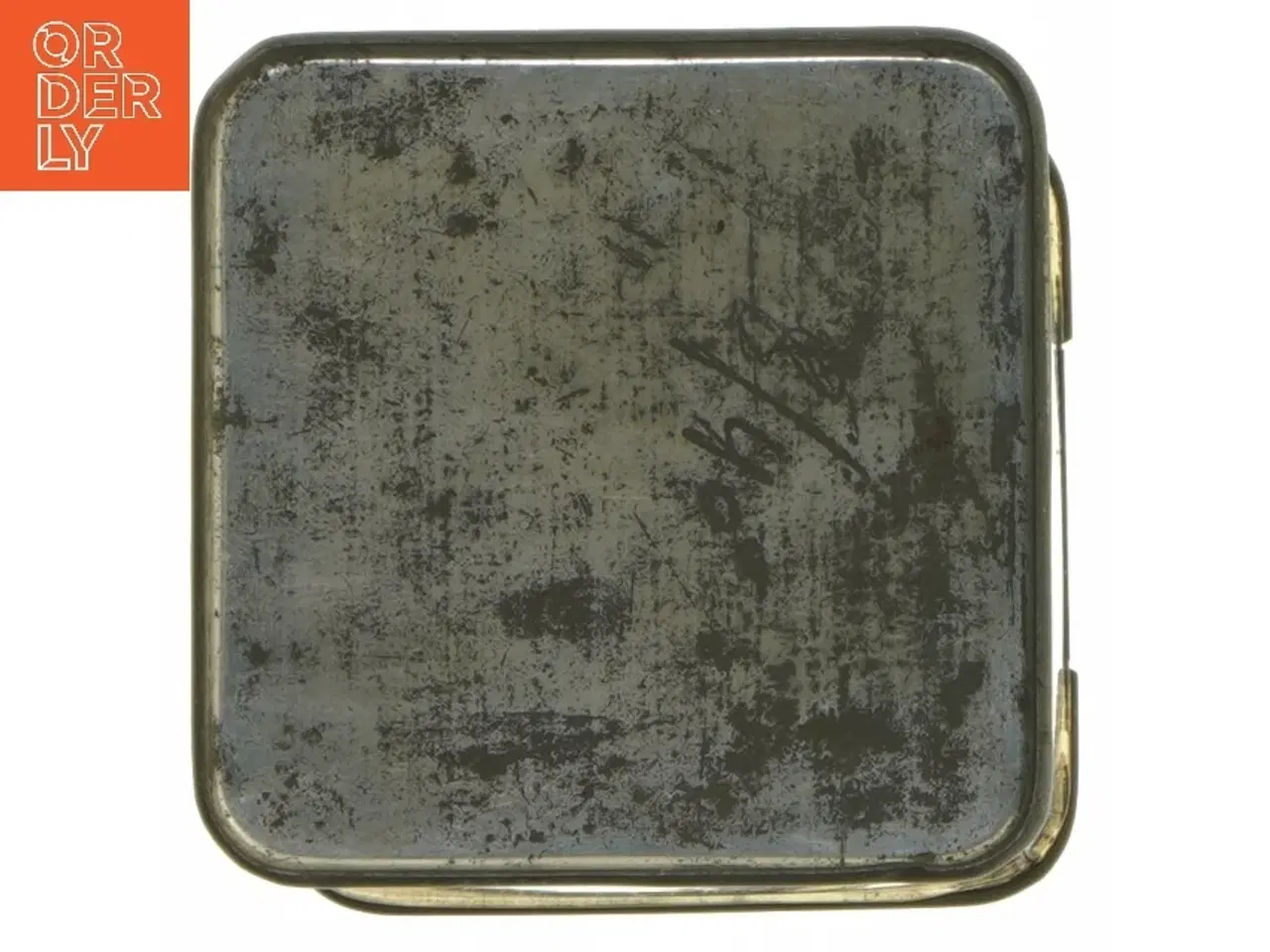 Billede 5 - Dekorativ metaldåse med japansk motiv (str. 12x9x9 cm)